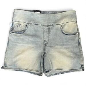 NWT Rock & Republic Fever Shorts Pull-On Mid Rise Denim Resort 14M